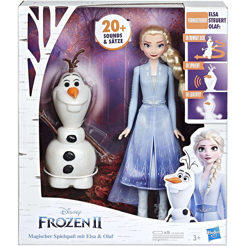Hasbro - Die Eisknigin 2 Magischer Spielspa mit Elsa & Olaf - Puppen Set