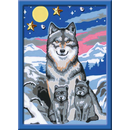 Ravensburger - Se Wolfsfamilie - Malen nach Zahlen Wlfe