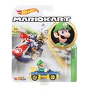 Mattel GBG27 - Hot Wheels Mario Kart Replica 1:64 Die-Cast Luigi