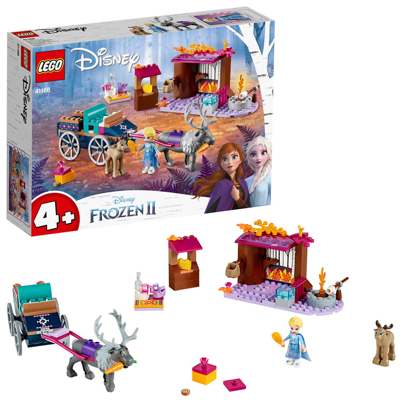 LEGO Disney 41166 - Elsa und die Rentierkutsche - Frozen Eisknigin 2 Sven