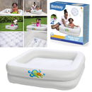 Bestway 51116 - Baby-Duschbadewanne Up, In & Over - Babypool Planschbecken Pool - Wei