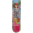 AUSWAHL: Mattel - Barbie Chic Puppe - Basicpuppe Blond Brnett Rot Edition 2019 Barbie im blauen Kleid (Rot)