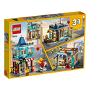 LEGO Creator 31105 - Spielzeugladen im Stadthaus 3-in-1 Blumenladen Bcker Cafe