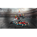 LEGO Technic 42106 - Stunt-Show mit Truck und Motorrad - Feuerring Bike Rampe