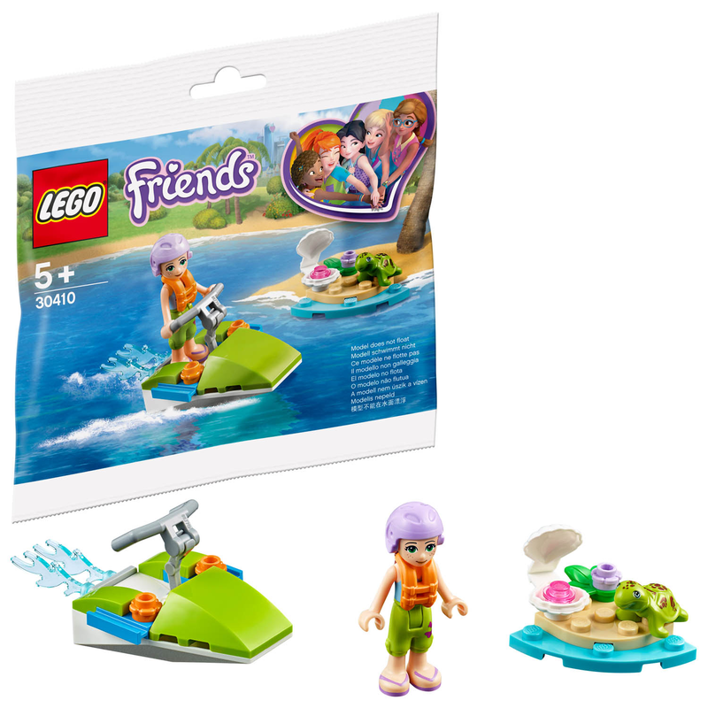 LEGO Friends 30410 - Mias Schildkrten-Rettung - Jetski Meer Strand Urlaub