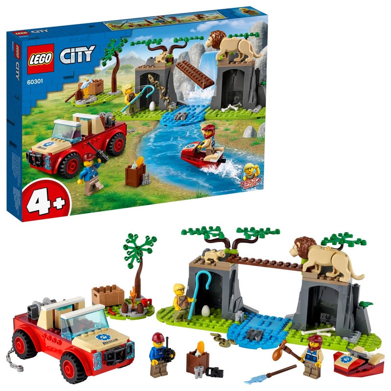 LEGO City 60301 - Tierrettungs-Gelndewagen