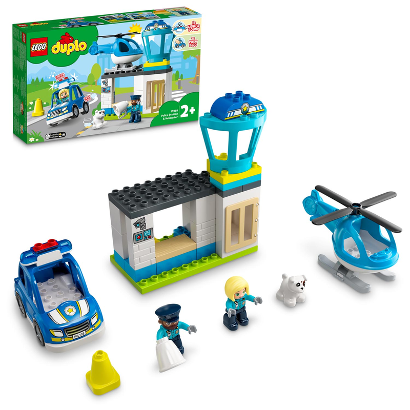 LEGO 10959 DUPLO - Polizeistation mit Hubschrauber
