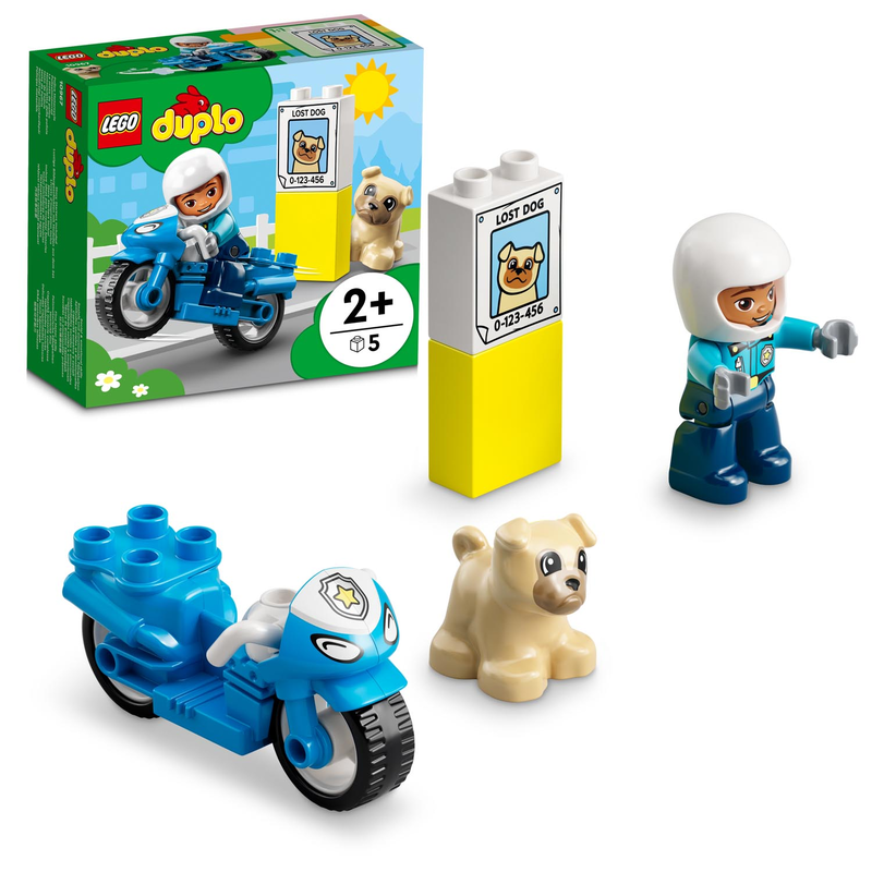 LEGO 10967 DUPLO - Polizeimotorrad