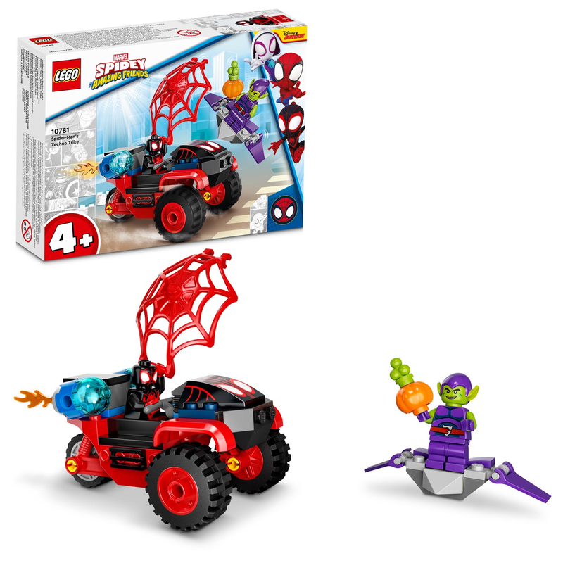 LEGO 10781 Spidey und Seine Super-Freunde - Miles Morales: Spider-Mans Techno-Trike