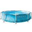Intex 28206NP - Metal Frame Pool Beachside 305 x 76 cm - Schwimmbecken Planschbecken Stahlrahmenpool