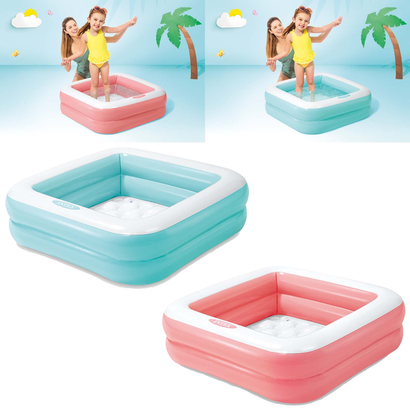 AUSWAHL: Intex 57100NP - Babypool Play Box 86 cm - Planschbecken Pool Kinderpool Pink Grn