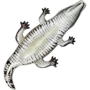 Intex 57551NP - Schwimmtier Krokodil - Reittier Aufblastier Luftmatratze Pool Alligator