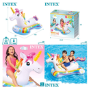 Intex 57552NP - Schwimmtier Einhorn - XXL Reittier Aufblastier Luftmatratze Pool Unicorn
