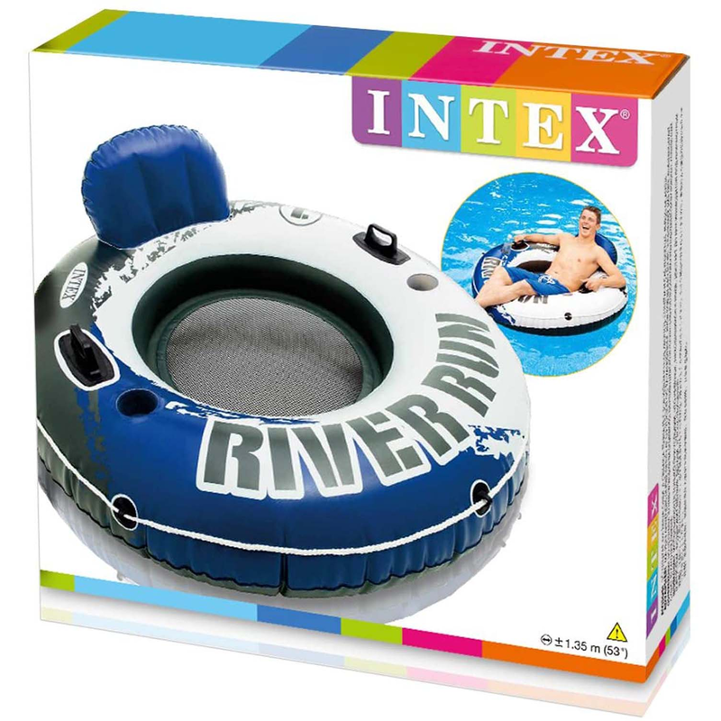INTEX Schwimmring Green River Run 1 mit Rückenlehne +