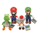 SET - Simba - Super Mario Plschfiguren 20cm 4er Set (Mario; Luigi; Toad; Yoshi)