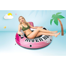 Intex 56824EU - Pink River Run - XXL Schwimmring Schwimmreifen Luftmatratze Lounge - Rosa