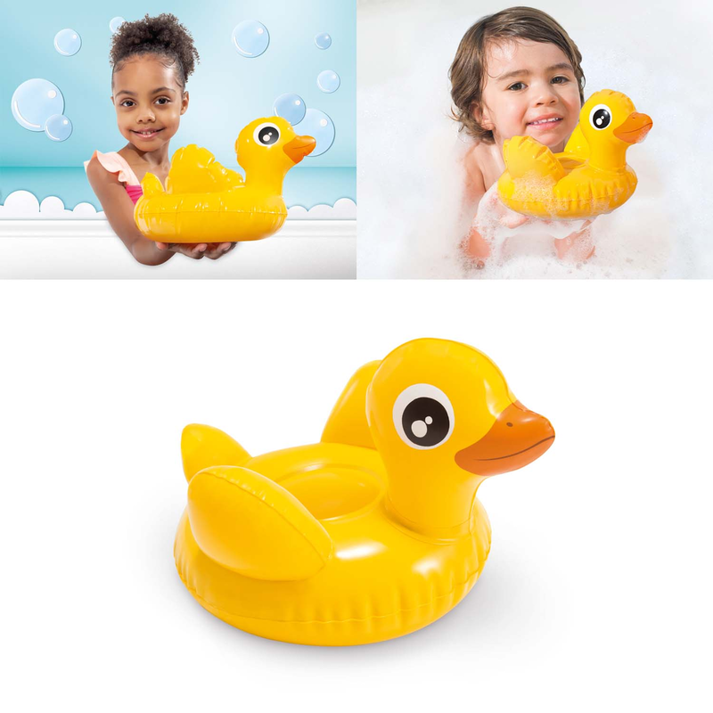 Intex 58590NP - Aufblasbares Wasserspielzeug - Aufblastiere Badespielzeug Wasserspieltier - Ente