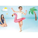 Intex 59220NP - Schwimmring mit Tierkopf - Aufblastier Schwimmtier Schwimmreifen - Flamingo