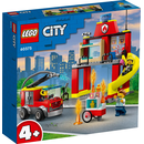LEGO 60375 City - Feuerwehrstationund Lschauto