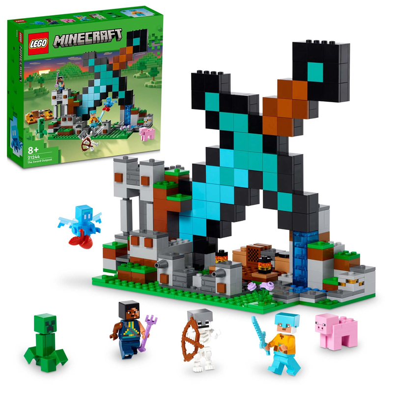 LEGO 21244 Minecraft - Der Schwert-Auenposten