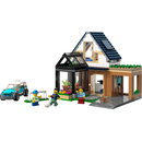 LEGO 60398 City - Familienhaus mit Elektroauto