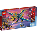 LEGO 71796 NINJAGO - Kaiserliches Mech-Duell gegen den Elementardrachen