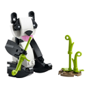 SET: LEGO Creator 3-in-1: Pandabr (30641) + Exotischer Papagei  (31136) - Fisch Frosch