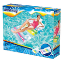 Bestway 43011 - Luftmatratze Kool Lounge - Poolliege Regenbogen Schwimmsessel fr Pool