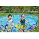 Bestway 55031 - Fill-N-Fun Planschbecken Odyssey 244 x 46 cm - Kinderpool Schwimmbecken Pool