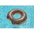 Bestway 36118 - Schwimmring Donut 94 cm - XXL Schwimmreifen Luftmatratze Meer Pool - Braun