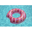 Bestway 36118 - Schwimmring Donut 94 cm - XXL Schwimmreifen Luftmatratze Meer Pool - Pink