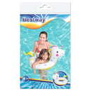 Bestway 36128 - Schwimmring Happy Animal - Aufblastier mit Tierkopf Schwimmtier - Einhorn