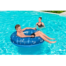 Bestway 36353 - Schwimmring Nautical 105 cm - XXL Schwimmreifen Luftmatratze Pool - Blau