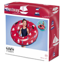 Bestway 36353 - Schwimmring Nautical 105 cm - XXL Schwimmreifen Luftmatratze Pool - Rot