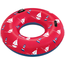 Bestway 36353 - Schwimmring Nautical 105 cm - XXL Schwimmreifen Luftmatratze Pool - Rot