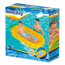 Bestway 43644 - Luftmatratze Hngematte Sweet Summer - Lounge Poolliege mit Netz - Ananas (Gelb)