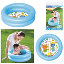 Bestway 51061 - Planschbecken Kiddie Lounge 61 x 15 cm - Aufblasbarer Babypool Kinderpool - Blau