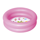 Bestway 51061 - Planschbecken Kiddie Lounge 61 x 15 cm - Aufblasbarer Babypool Kinderpool - Rosa