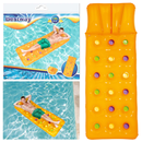 Bestway 43014 - Luftmatratze Color Lounge - Wasserliege Schwimmliege Pool Meer - Orange