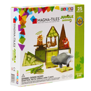 Magna Tiles Dschungel-Spielset - Magnetische 3D Bausteine 25 Teile Jungle Animals Playset