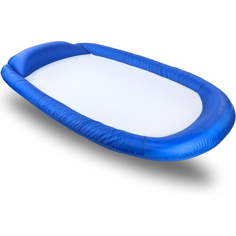 Best Sporting Mesh Mat - Luftmatratze mit Netz Wasserhngematte Pool Lounge - Blau