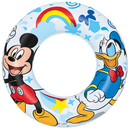 Bestway 91004 - Aufblasbarer Schwimmring Micky Maus - Donald Duck Mickey Mouse Schwimmreifen