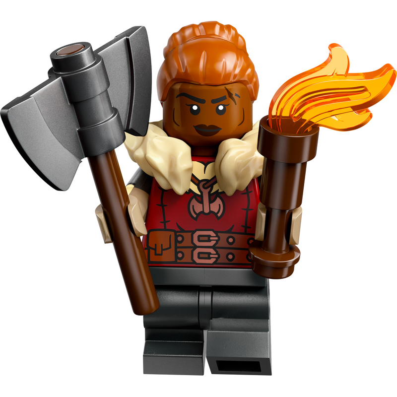 LEGO 71047 Minifigures - Dungeons & Dragons Minifiguren - Zwergen-Barbarin