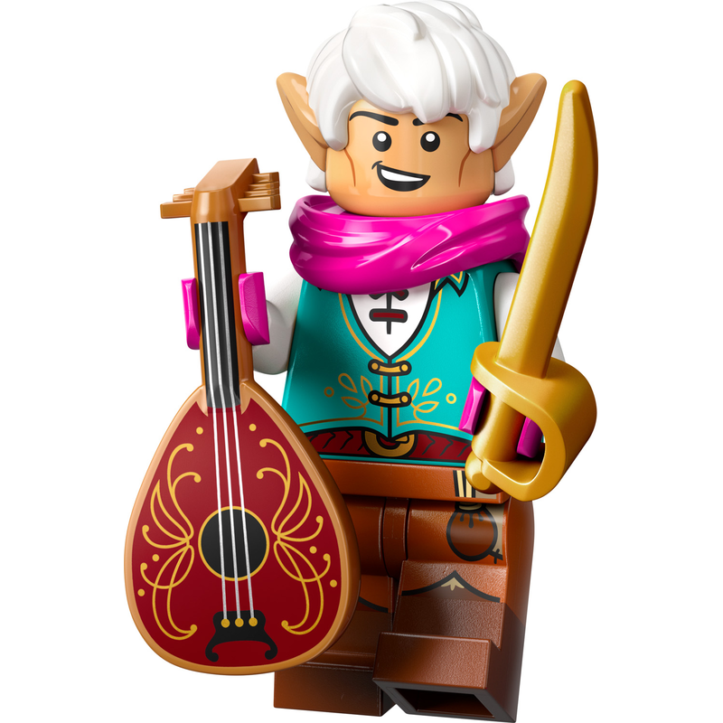 LEGO 71047 Minifigures - Dungeons & Dragons Minifiguren - Elfen-Barde